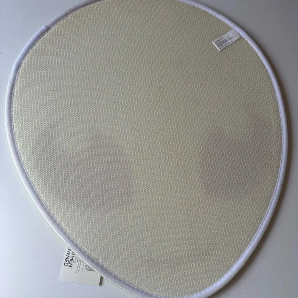 2-Alien Face Bath Mat - Green